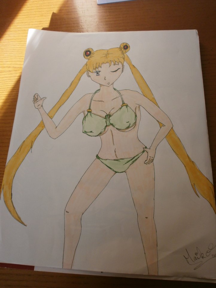 inspir de sailor moon (genre a se voit pas xD)