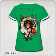 Tshirt contrast femme pseudo - Mononoke