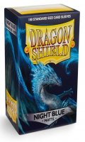 100 Dragon Shield Matte : Night Blue