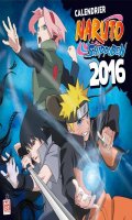 Naruto Shippuden - calendrier 2016