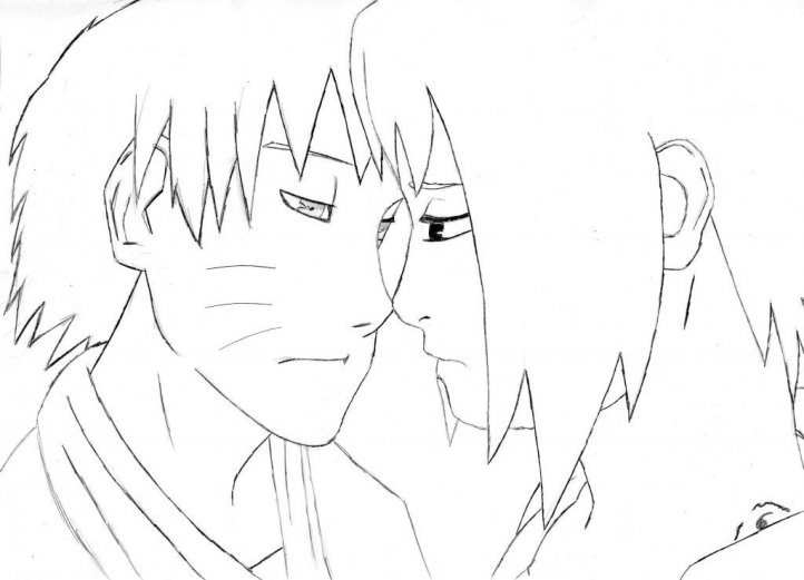 Naruto x Sasuke avec model