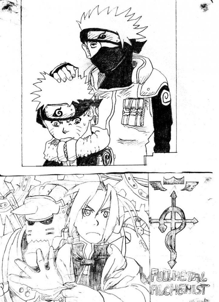 Naruto et FMA